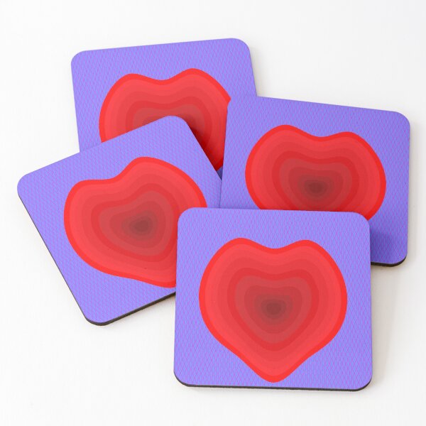 Item preview, Hearts Within Hearts on Blue designed and sold by VazMasDesign.