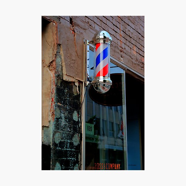 Barber's Pole Photographic Print