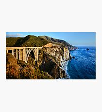 Bixby Bridge Photographic Print