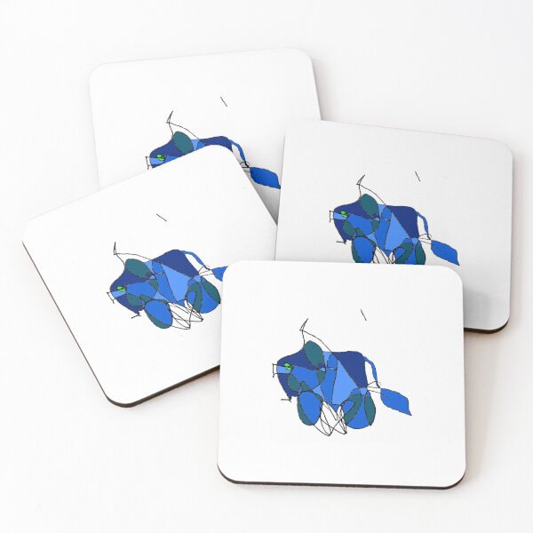 Item preview, blue elephant designed and sold by Pentagonien.