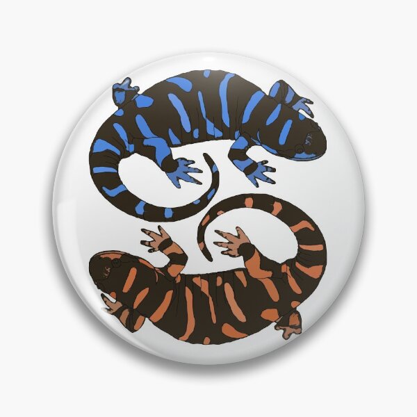 Item preview, Lizards Blue-Orange designed and sold by Colin Bentham.