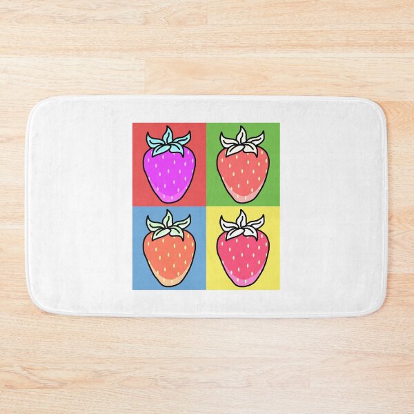 Item preview, Sweet Strawberry Pop Art designed and sold by therealsadpanda.