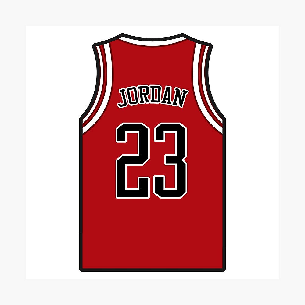 jordan 23 shirt red