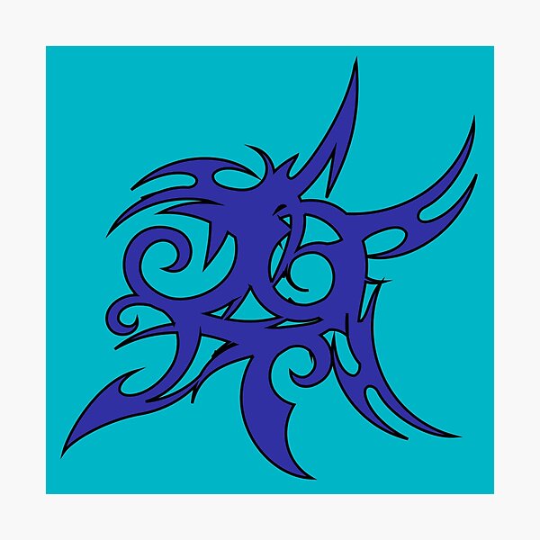 Tribales Design / Tattoo Fotodruck