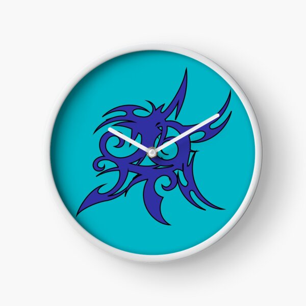 Tribales Design / Tattoo Uhr