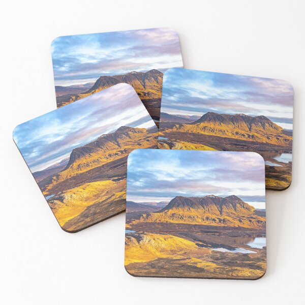 Item preview, Suilven, Canisp, Cul Mor from Stac Pollaidh designed and sold by ScotLandscapes.