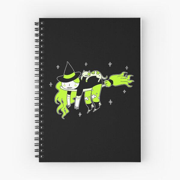 Artikelvorschau, Müde Hexe und Katze entworfen und verkauft von Spacepegasus.