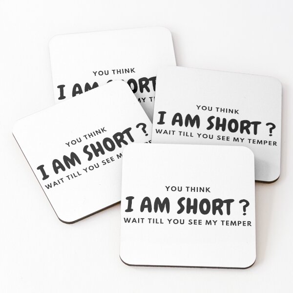 Item preview, Short Temper Short Friends designed and sold by Palash Jain.
