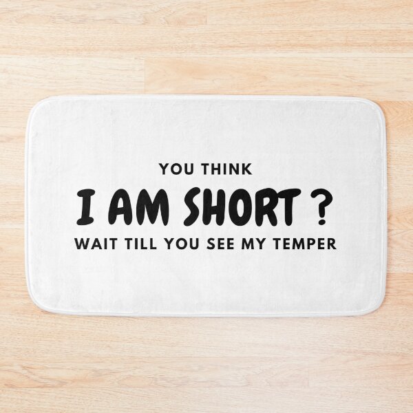 Item preview, Short Temper Short Friends designed and sold by Palash Jain.