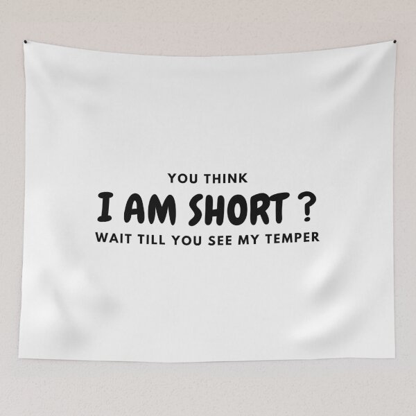 Item preview, Short Temper Short Friends designed and sold by Palash Jain.