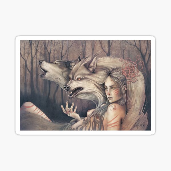 Esprit de la forêt Sticker