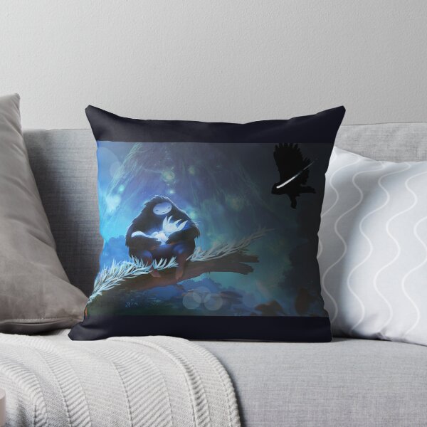 Ori and the Blind forest Throw Pillow
