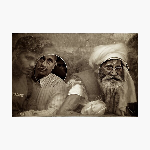 Faces at the Window Photographic Print