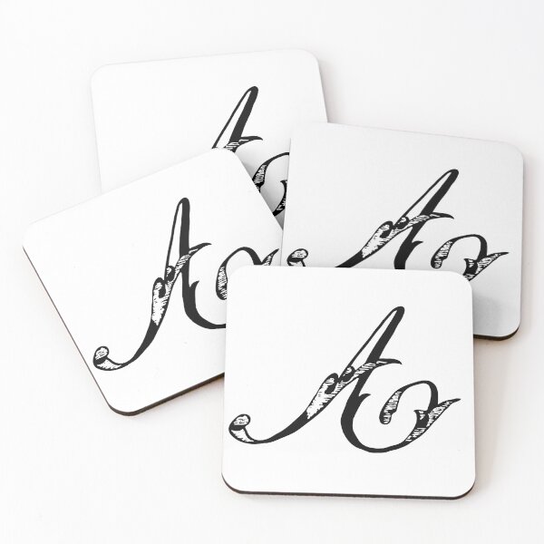 Item preview, Vintage Classy Black and White Monogram A designed and sold by Vintage-TM.