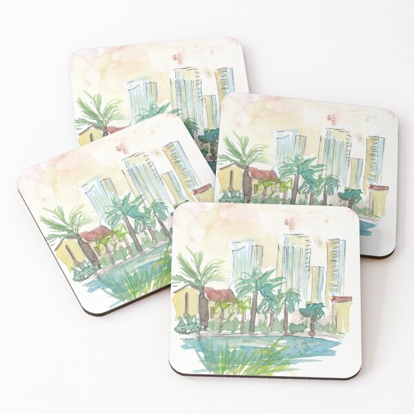 Item preview, View Of Pond In Sarona Tel Aviv designed and sold by artshop77.