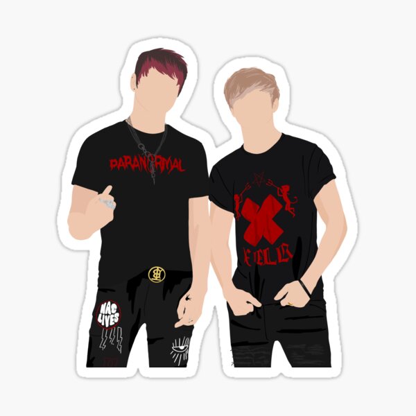 Sam and Colby Sticker