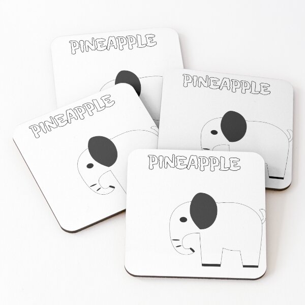 Item preview, Pineapple Elephant  designed and sold by maymayma.