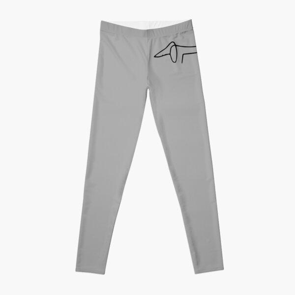 Pablo Picasso Dog (Lump) Artwork, Sketch Reproduction Leggings