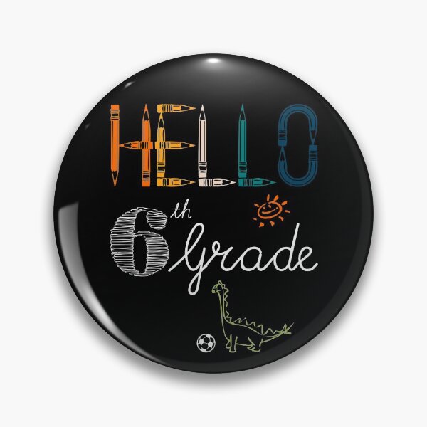 Item preview, Hello 6th Grade - Funny Vintage Dinosaur First Day of School Gift designed and sold by r-silver.