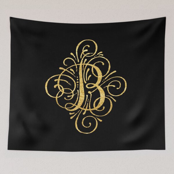 Item preview, Golden Letter B designed and sold by junkydotcom.