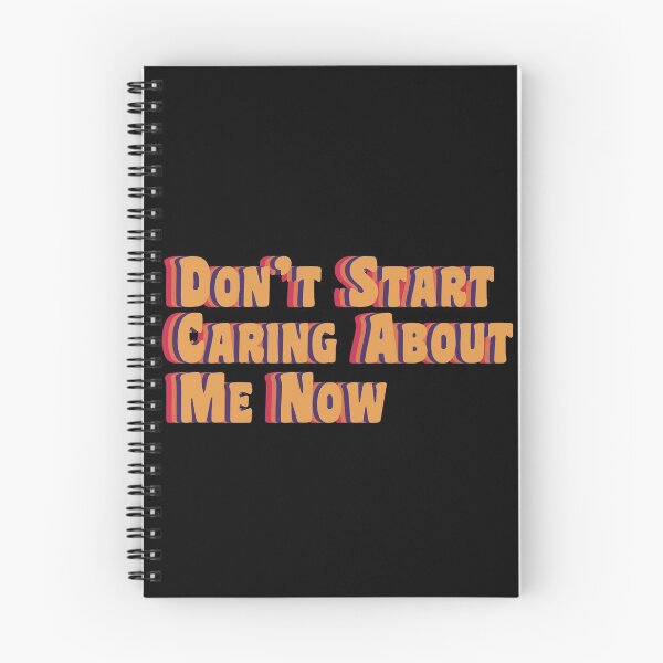 Item preview, dont start caring about me now designed and sold by pikafelix.