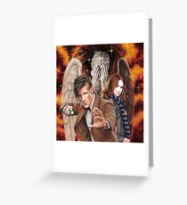 Matt Smith ; The Time of Angels Greeting Card