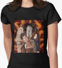 Matt Smith ; The Time of Angels Women's Fitted T-Shirt