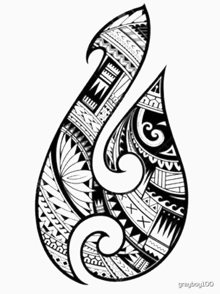 "An authentic and traditional tribal tattoo of the New Zealand Maori. A