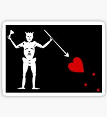 Pirate Flag - Blackbeard Sticker
