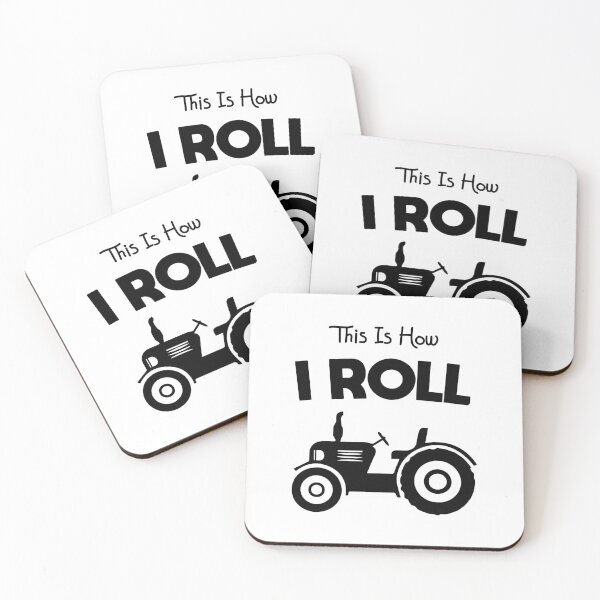 Item preview, This Is How I Roll Farmers Funny Quote Tractor Pun designed and sold by Nouni-abdo.