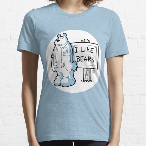 I Like Bears - White Essential T-Shirt