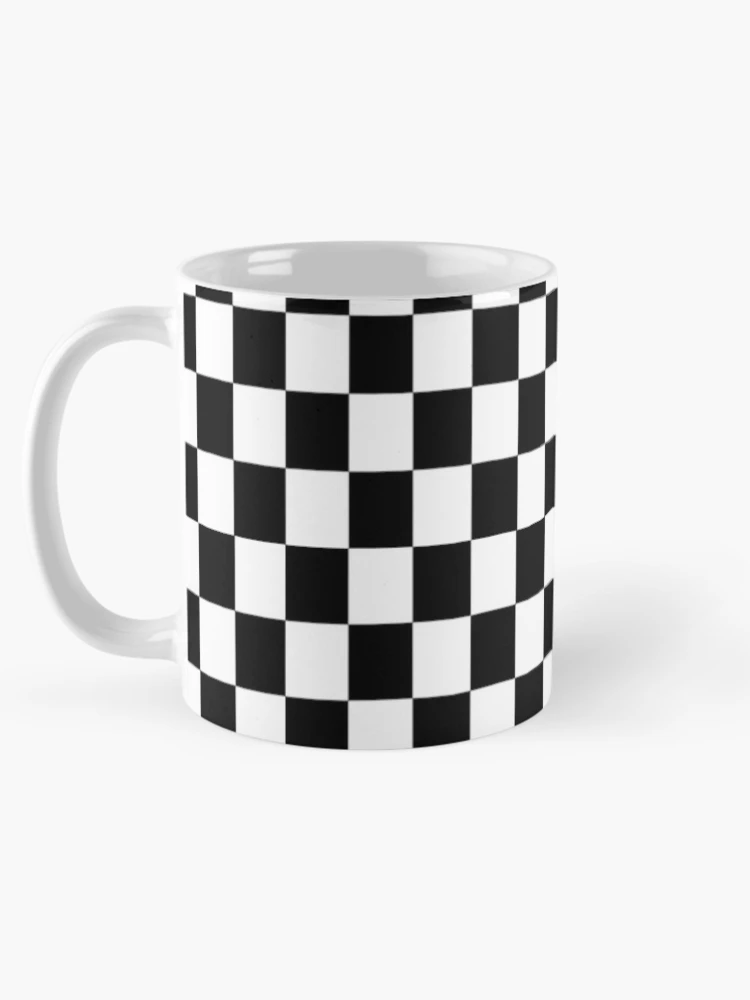 Thumbnail 5 of 6, Coffee Mug, Check pattern items designed and sold by Estelle Adams.