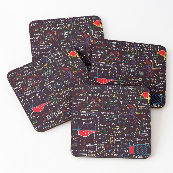Item preview, Colorful Math Formulas designed and sold by BluePlanet.