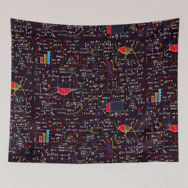 Item preview, Colorful Math Formulas designed and sold by BluePlanet.