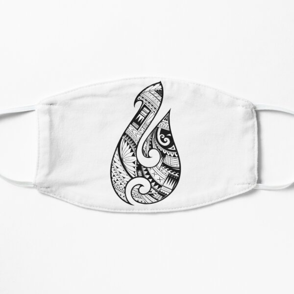 An authentic and traditional tribal tattoo of the New Zealand Maori. A striking Polynesian symbol of Maoritanga, pride, and culture. A fantastic gift for those interested in the art of tattoo. Mask