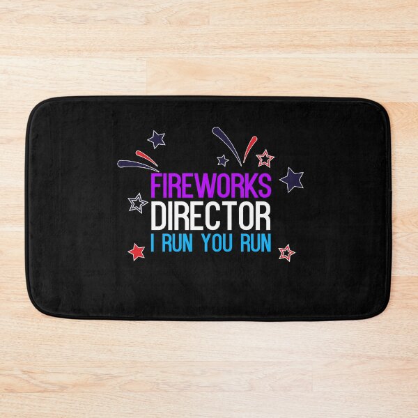 Item preview, Funny 4th of July Fireworks director I run You run funny Shirt Tank Graphic  designed and sold by Akmloza.