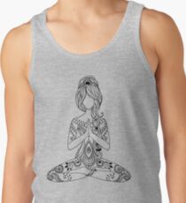 Yoga Om Chakras Mindfulness Meditation Zen 3 Tank Top