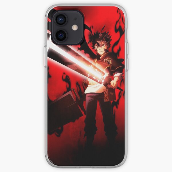 Black Clover Antler iPhone Soft Case