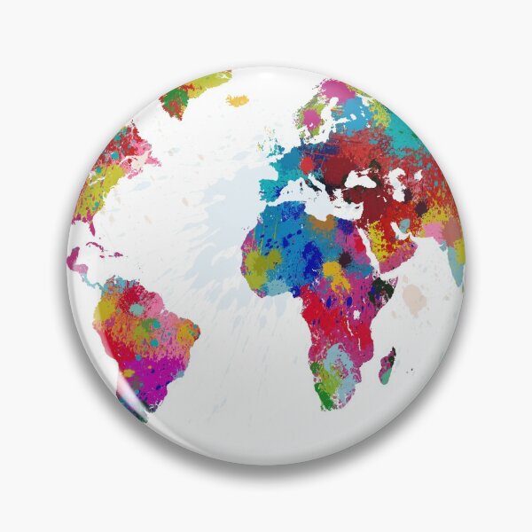Item preview, Watercolor map designed and sold by millamix.