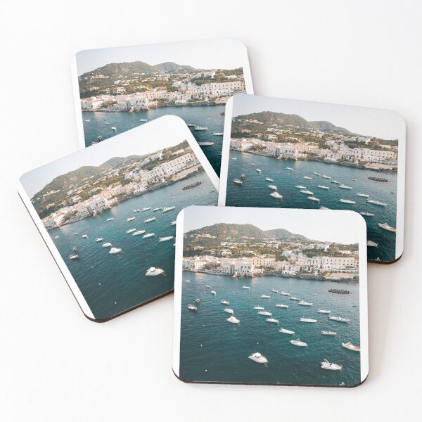 Item preview, Ischia Porto, Italy bird's eye (drone) view designed and sold by michieldros.