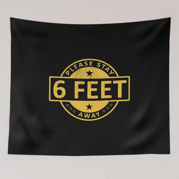 Item preview, Please Stay 6 Feet Away designed and sold by FirasChakroun.