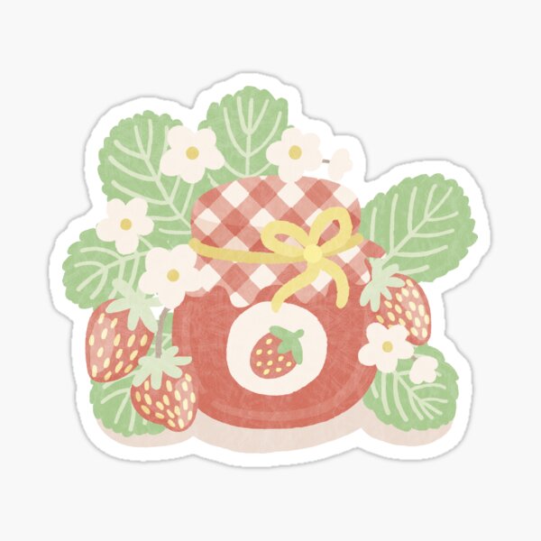 Strawberry Jam Sticker