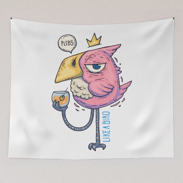 Item preview, Haughty Posh Bird designed and sold by Vector Scout Lab.