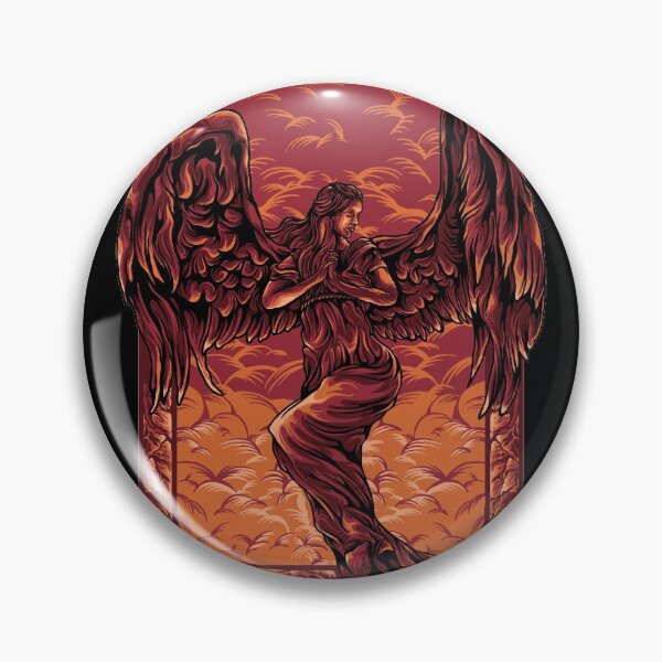Item preview, Angel Praying with Smoke background illustration designed and sold by STR Graphs.