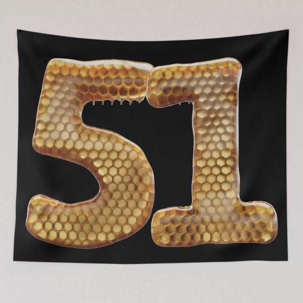 Item preview, 51 Number 3d Honey Numbers Font designed and sold by HelloFromAja.