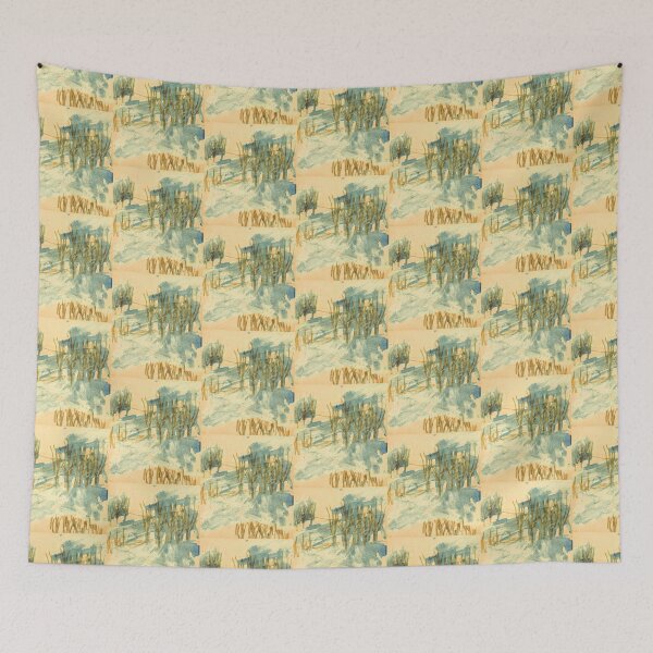 Item preview, Yellow landscape designed and sold by bunlinked.