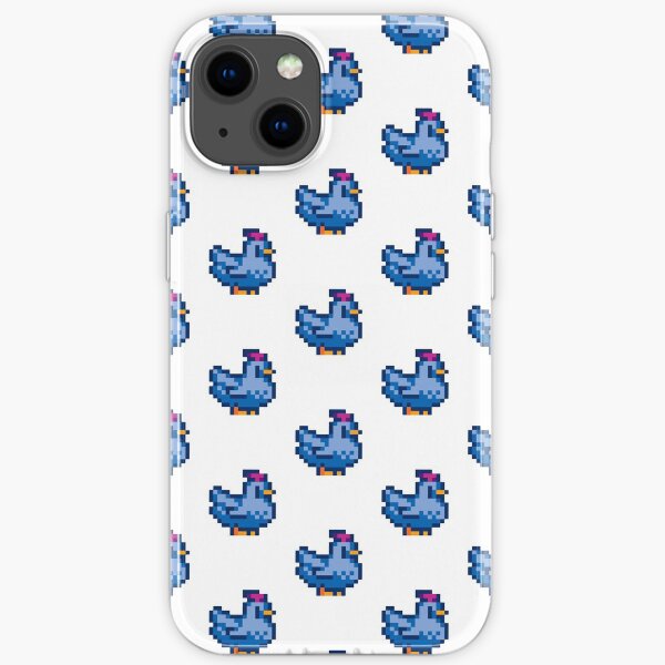 Stardew Valley Blue Chicken iPhone Soft Case