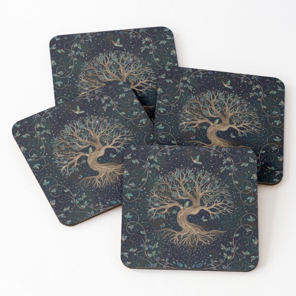 Item preview, Tree of Life - Yggdrasil  designed and sold by k9printart.