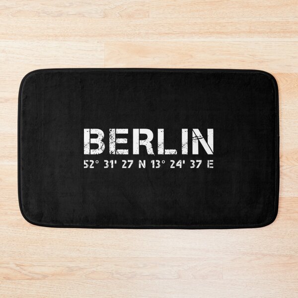 Item preview, Berlin GPS coordinates, capital city gift designed and sold by Kuma518.