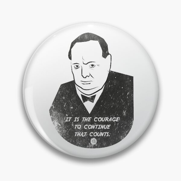 Item preview, Churchill - The Courage to Continue designed and sold by Amir Abou-Roumié.
